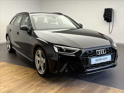 Audi A4 2,0 TDI  S-line, CZ, 1.Maj 150 kW automat černá