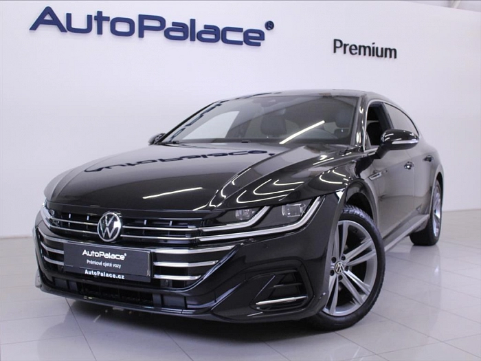 Volkswagen Arteon Shooting Brake 2,0 TDi AT R-Line 5L-Zár.23tkm. 110 kW automat černá