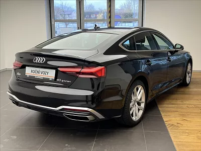 Audi A5 2,0 40 g-tron S-Line Sportback 125 kW automat černá