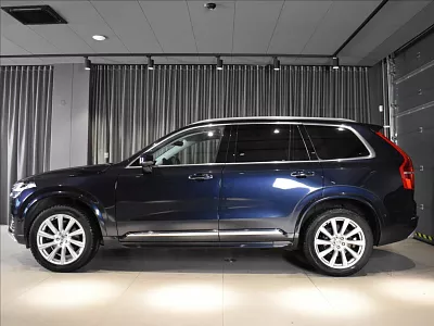 Volvo XC90 2,0 D5 AWD INS BLIS,HEADUP 165 kW automat modrá