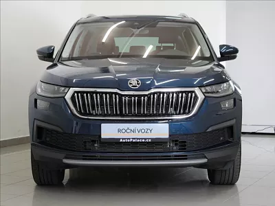 Škoda Kodiaq 2,0 TDi 4x4 Style+ 20tkm. 2023 110 kW automat modrá