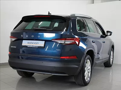 Škoda Kodiaq 2,0 TDi 4x4 Style+ 20tkm. 2023 110 kW automat modrá