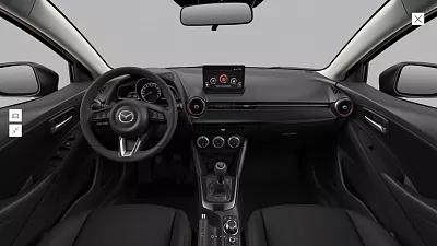 Mazda 2 HB IPM6 2023 Skyactiv G90 6AT Homura 1.5I 90K 66 kW automat SOUL RED CRYSTAL