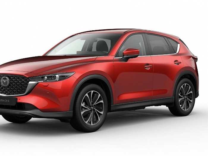 Mazda CX-5 2.5 SKY-G194k,AT,AWD,Exclusive-Line 2,5I 194K 143 kW automat SOUL RED CRYSTAL