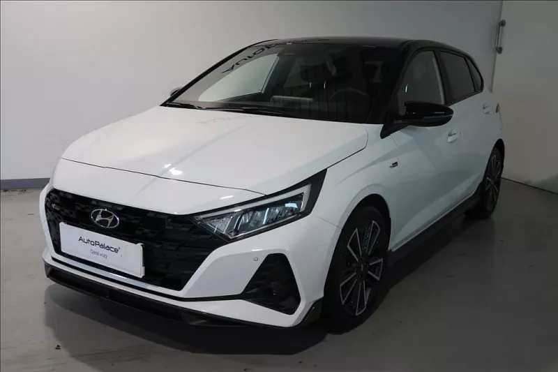 Hyundai i20 1,0 T-GDI NLINE STYLE TWOTONE 74 kW bílá