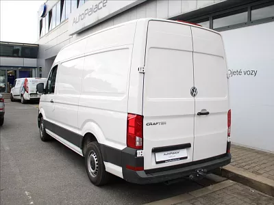 Volkswagen Crafter 2,0 TDi L3 High Tažné 88tkm. 103 kW bílá