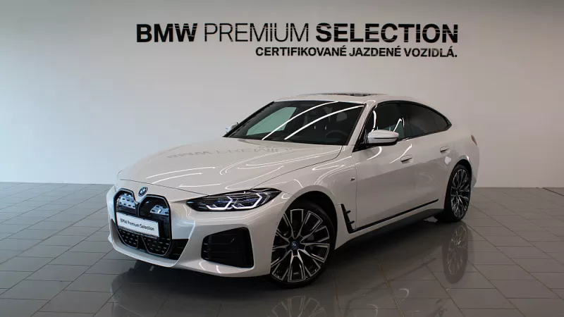 BMW i4 eDrive35 Gran Coupé 210 kW automat Mineral White