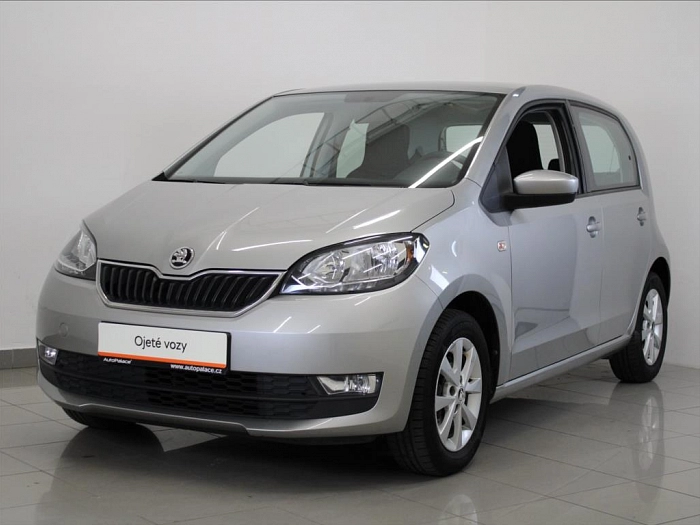 Škoda Citigo 1,0 MPi 44kW Style 77tkm. ČR 44 kW šedá