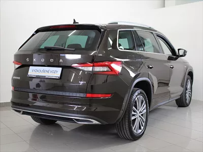 Škoda Kodiaq 2,0 TDi 147kW 4x4 L&K 53tkm TZ 147 kW automat hnědá