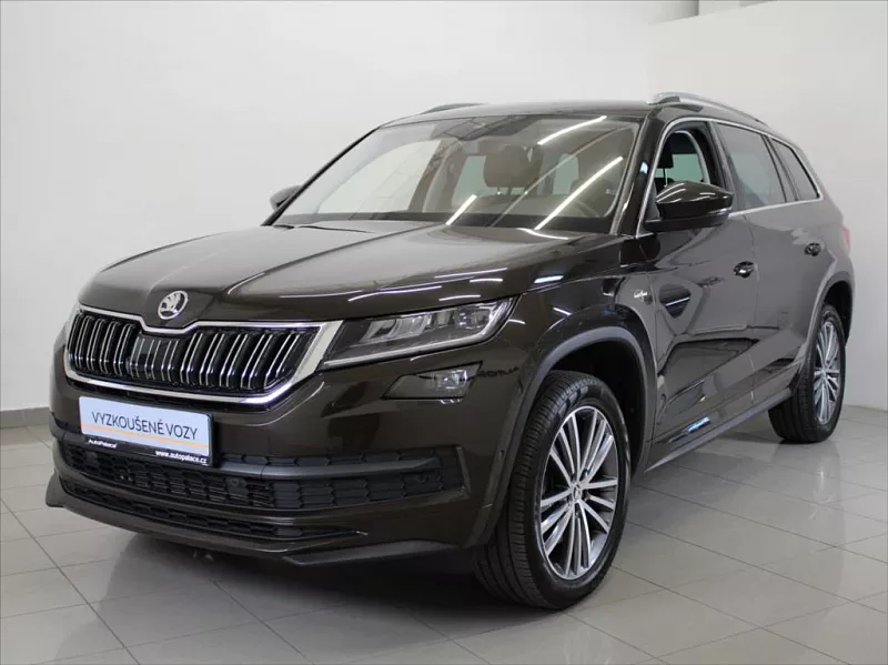 Škoda Kodiaq 2,0 TDi 147kW 4x4 L&K 53tkm TZ 147 kW automat hnědá