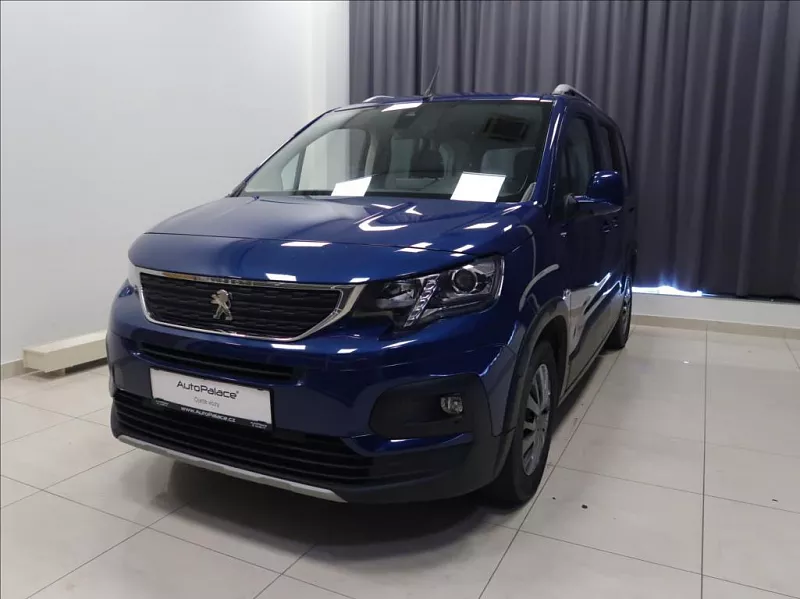 Peugeot Rifter 1,2 ALLURE  PureTech 110 81 kW modrá