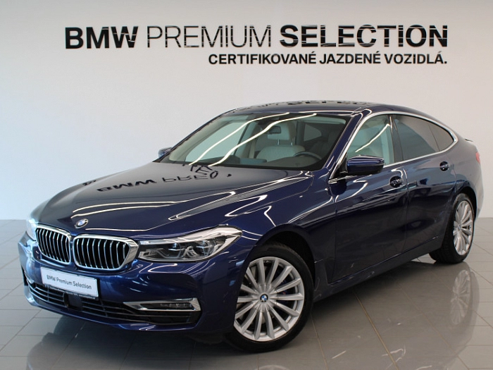 BMW 640d xDrive Gran Turismo 235 kW automat mediterran-blau metallic