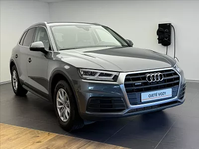 Audi Q5 2,0 45 TFSI quattro, 1.Maj, CZ 180 kW automat šedá