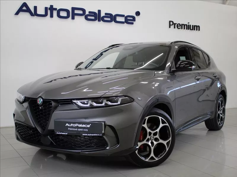 Alfa Romeo Tonale 1,5 E-Hybrid Veloce 21tkm.ČR 117 kW automat šedá