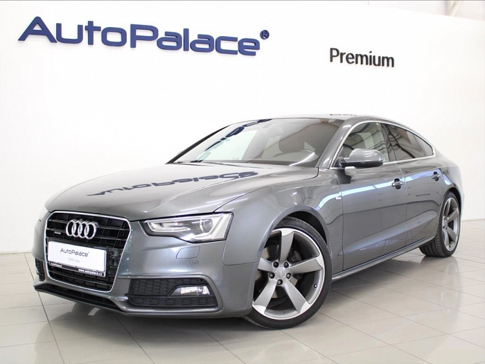 Audi A5 2,0 TDI Quattro S-line 1.maj. 130 kW automat šedá