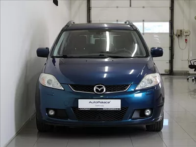 Mazda 5 2,0 D MT GT TAŽNÉ ČR 105 kW modrá