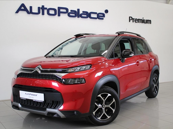 Citroën C3 Aircross 1,2 PT 96kW AT Shine 7400km! 96 kW automat červená