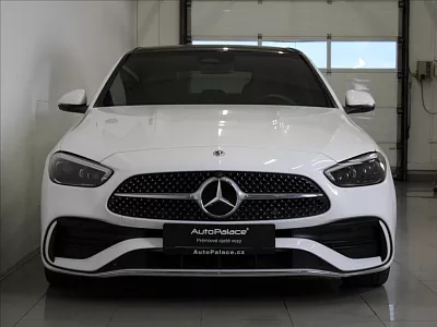 Mercedes-Benz C 2,0 300d 4M AMG PANORAMA ČR 195 kW automat bílá