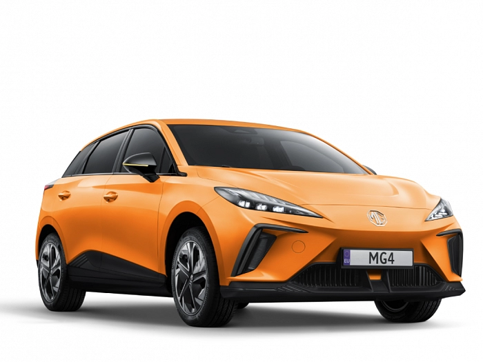 MG 4 EV EXCLUSIVE 77kWh MEPXFDA9TC 180 kW automat Metal  Orange/Black