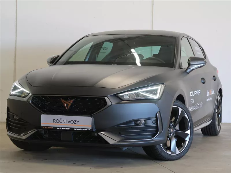 CUPRA Leon 2,0 TSI 180kW VZ DSG SideAsist 180 kW automat šedá