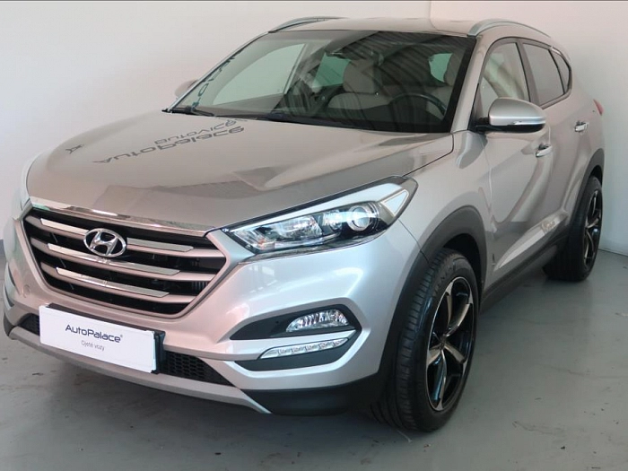 Hyundai Tucson 1,6 T-GDI 130kW TRIKOLOR 4x2 130 kW stříbrná metalíza