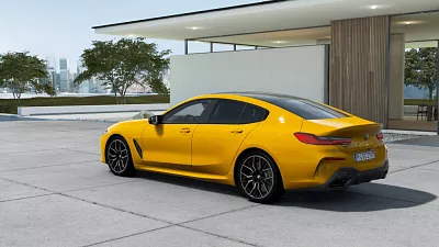 BMW M850i xDrive Gran Coupé Individual 390 kW automat BMW Individual Atacama Yellow II Uni