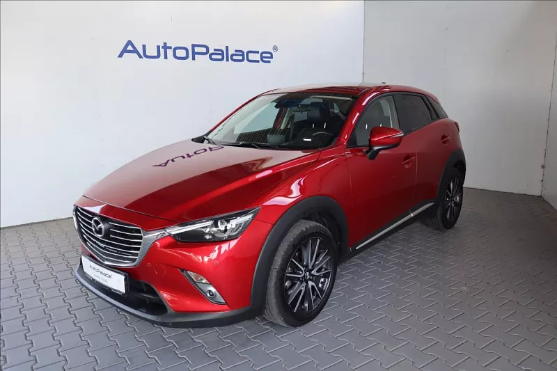 Mazda CX-3 2,0 Sky-G120 Revolution TOP 88 kW červená metalíza