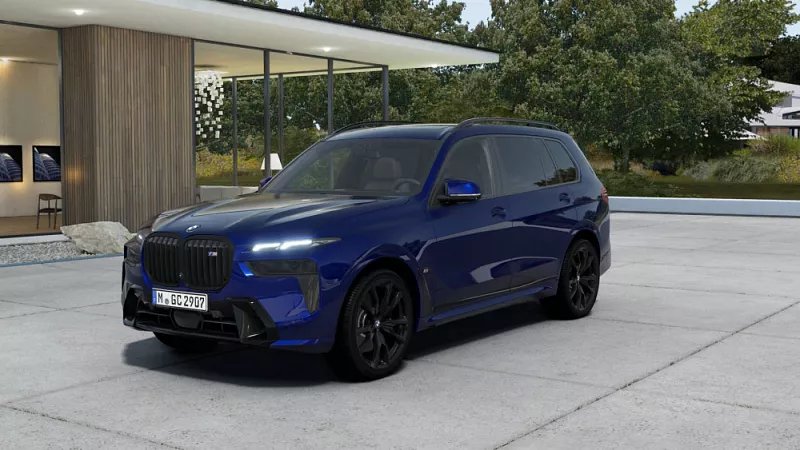 BMW X7 M60i xDrive 399 kW automat M Marina Bay Blue