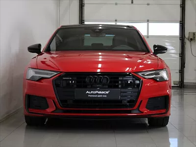 Audi A6 3,0 50TDI S-Line Vzduch PANO. 210 kW automat červená