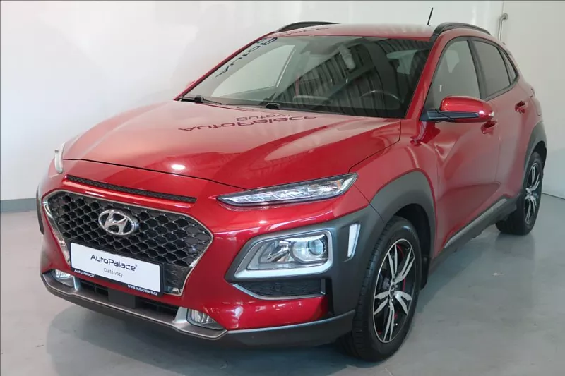 Hyundai Kona 1,0 T-GDI BEST OF 88 kW červená