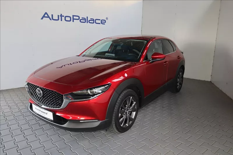 Mazda CX-30 2,0 Sky-X180 GT/Plus 132 kW červená metalíza