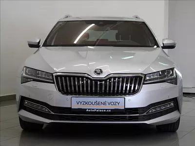 Škoda Superb 2,0 TDi 147kW 4x4 L&K 37tkm. 147 kW automat šedá