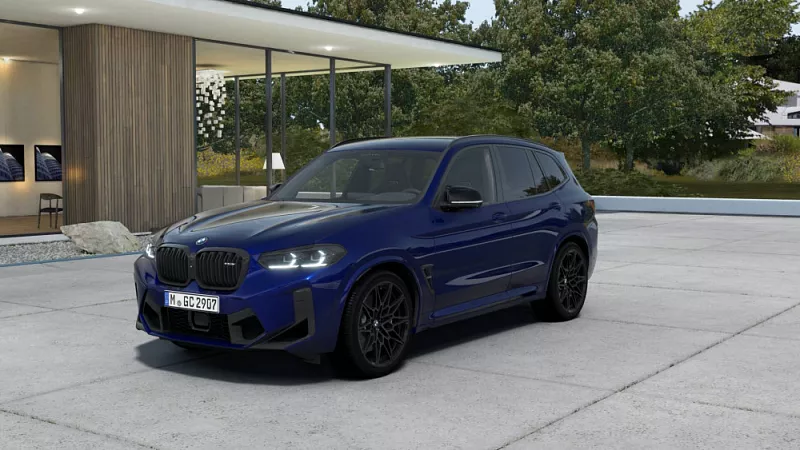 BMW X3 M 375 kW automat M Marina Bay Blue