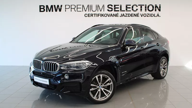 BMW X6 xDrive40d 230 kW automat Carbon Black