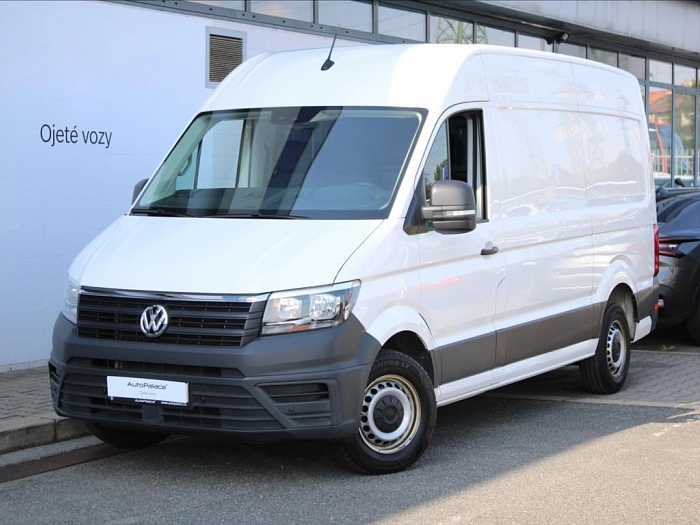 Volkswagen Crafter 2,0 TDi L3 High Tažné 103tkm. 103 kW bílá