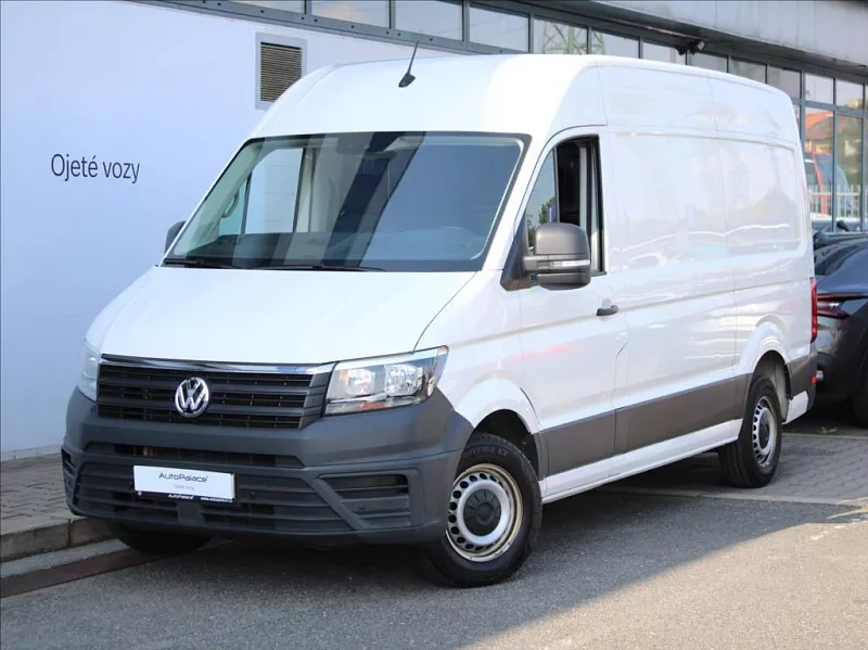 Volkswagen Crafter 2,0 TDi L3 High Tažné 103tkm. 103 kW bílá