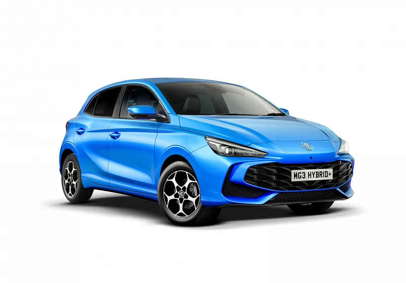 MG 3 HEV 1.5  AT, EXCLUSIVE 1.5 HEV 140 kW automat Como Blue