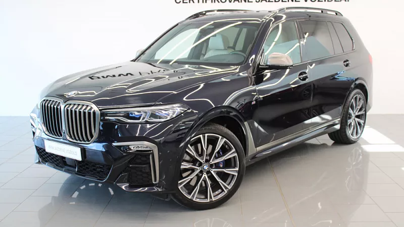 BMW X7 M50d 294 kW automat Carbon Black