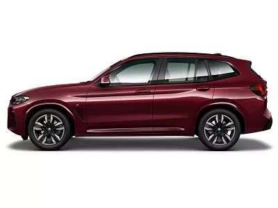 BMW iX3 210 kW automat Piemont rot metallic