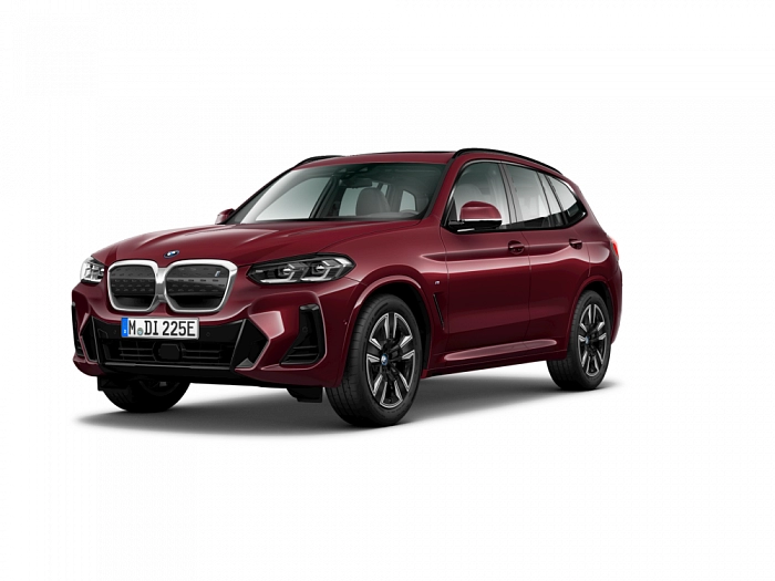 BMW iX3 210 kW automat Piemont rot metallic