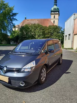 Renault Espace 2,0 dCi 7 MÍST NAVI PANORAMA 96 kW tmavě šedá