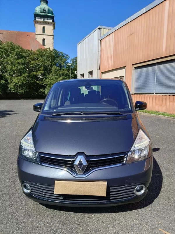 Renault Espace 2,0 dCi 7 MÍST NAVI PANORAMA 96 kW tmavě šedá