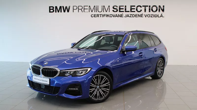 BMW 320d xDrive Touring 140 kW automat Portimao blau metallic