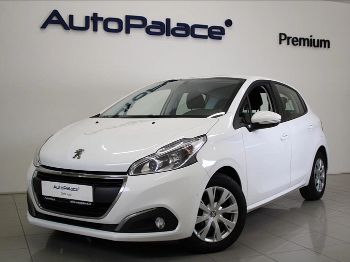 Peugeot 208 1,5 HDi Digi.klima 1.maj ČR 75 kW bílá