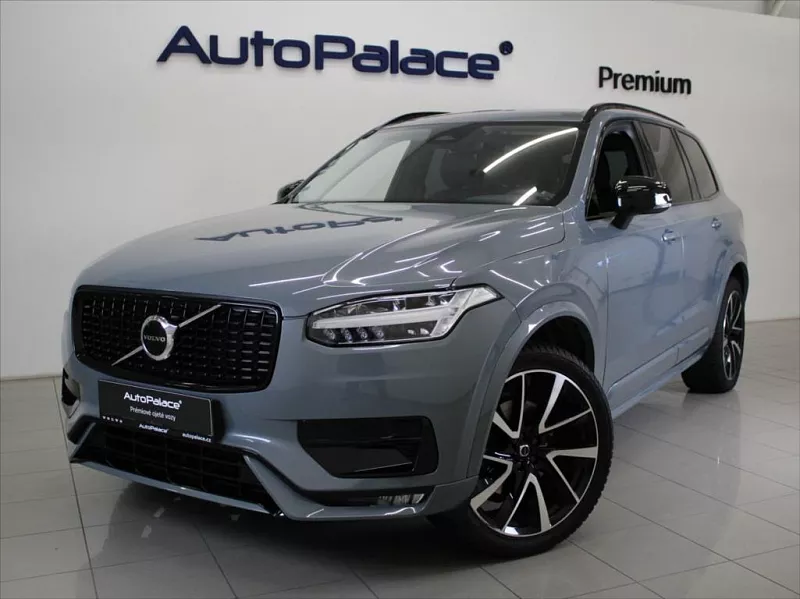 Volvo XC90 2,0 B5 AWD PLUS Dark 7.míst ČR 173 kW automat šedá