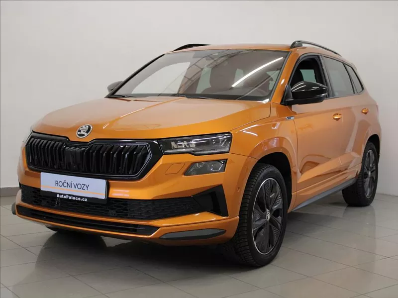 Škoda Karoq 2,0 TSi 4x4 SL.DCC.Pano.Kůže 140 kW automat oranžová