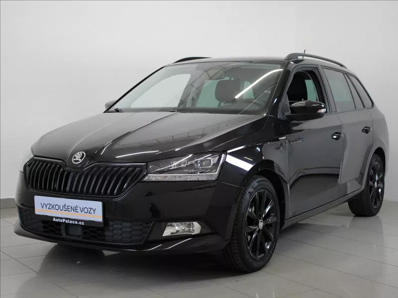 Škoda Fabia 1,0 TSi Tour Black Kombi LED 70 kW černá