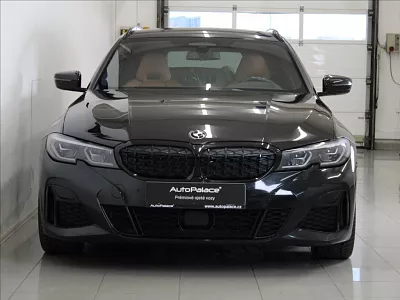 BMW 3 3,0 M340d xDrive H/K 1.maj.ČR 250 kW automat černá