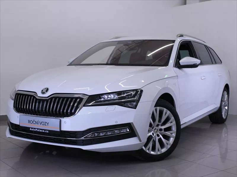 Škoda Superb 2,0 TDi 147kW L&K  50 KM!!! 147 kW automat bílá