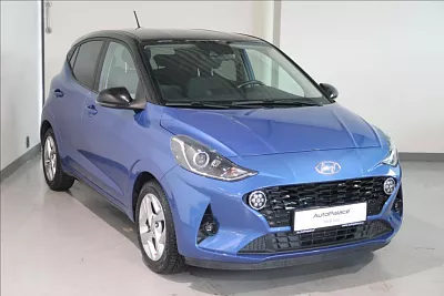 Hyundai i10 1,0 i SMART VYHŘÍVANÁ SEDADLA 49 kW modrá